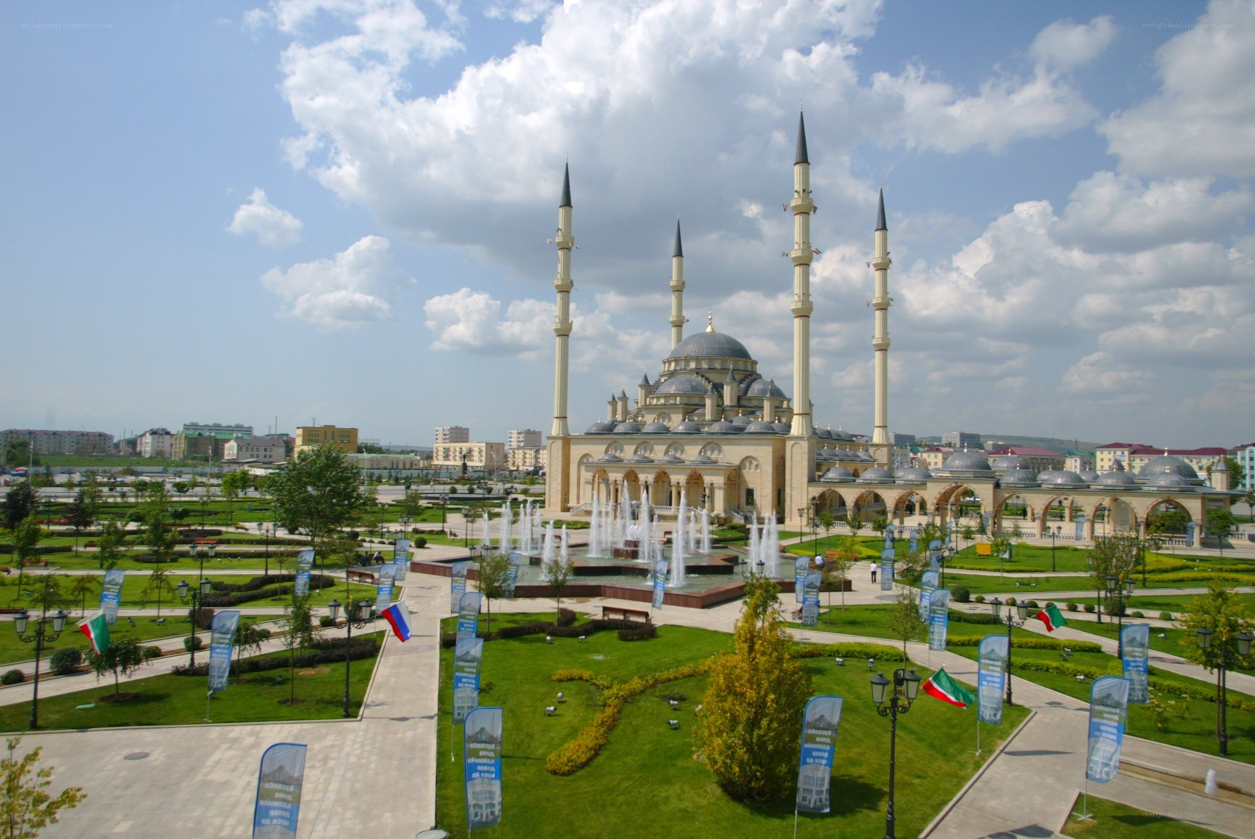 Grand Mosque in Chechnya