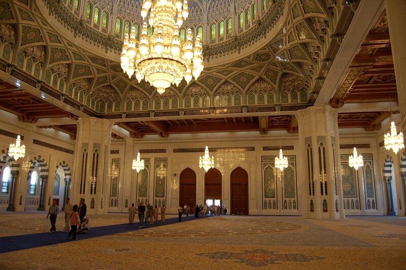 Grand mosque interior