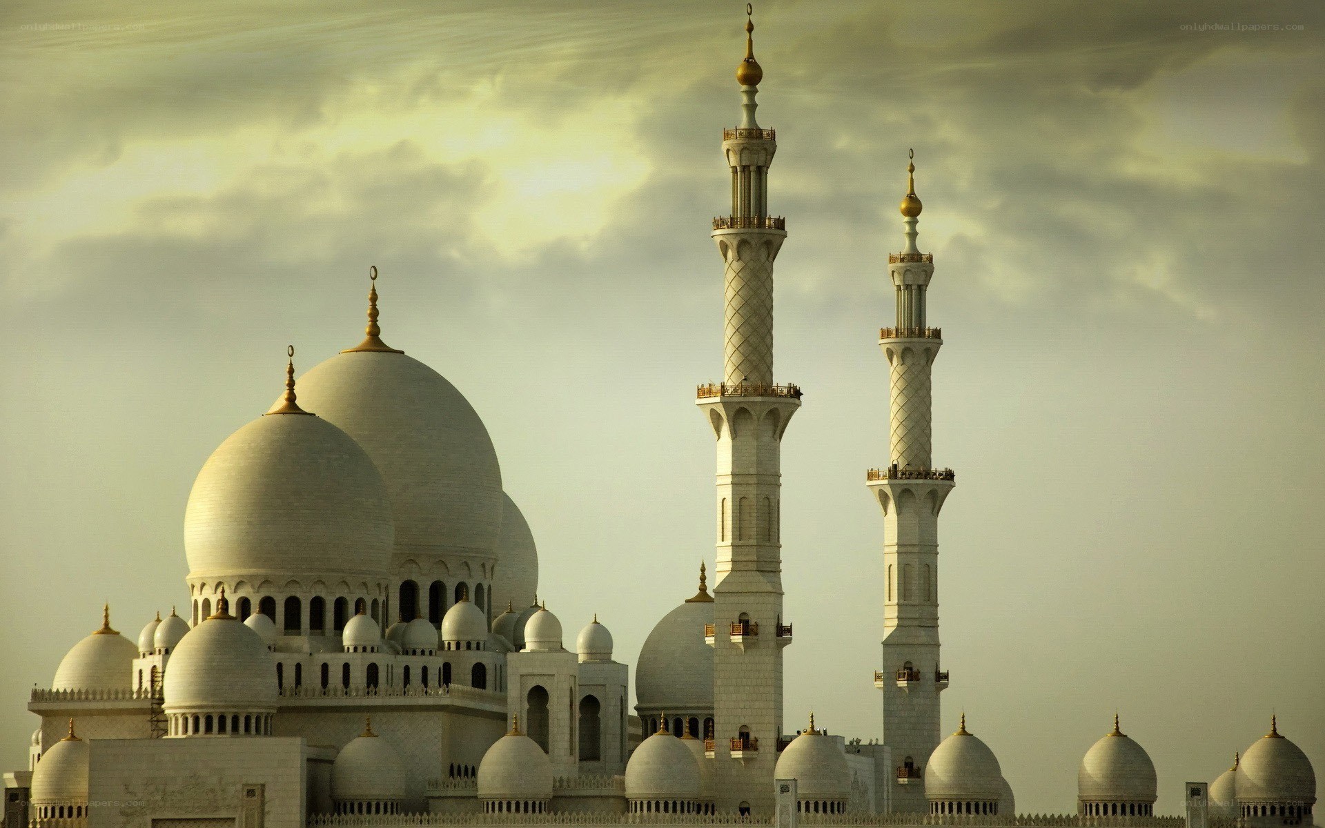 Grand Mosque with minarets