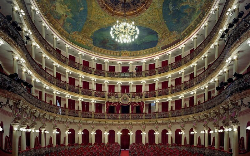 Grand opera house interior