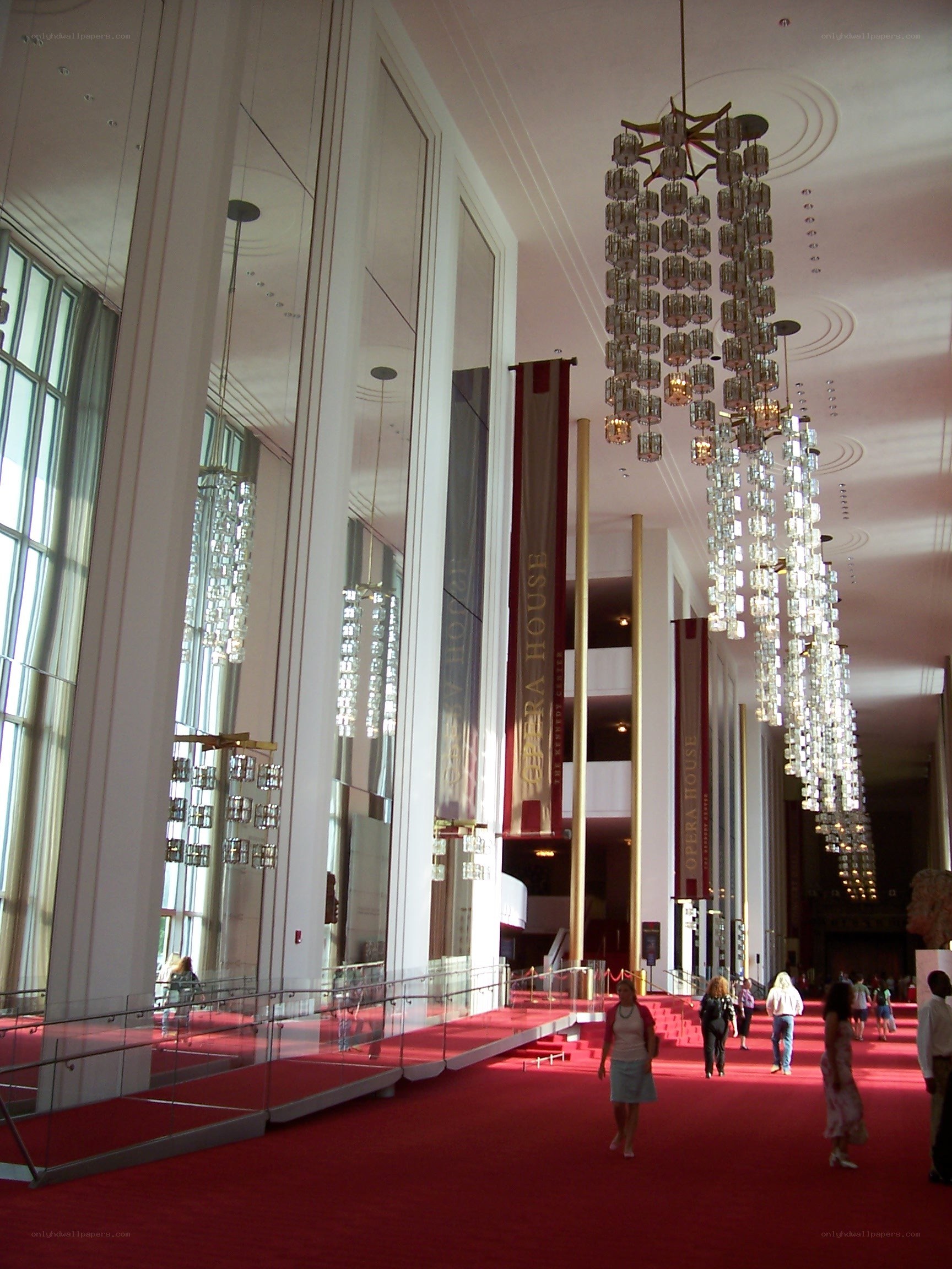 Grand opera house lobby