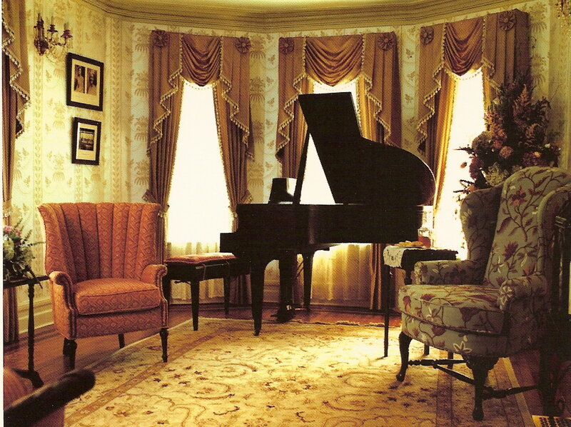 Grand Piano in Parlor