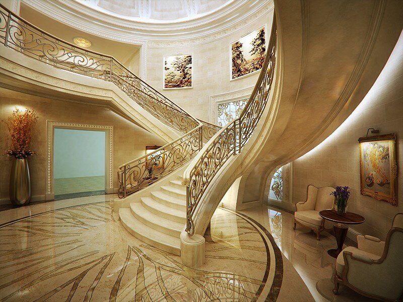 Grand Spiral Staircase