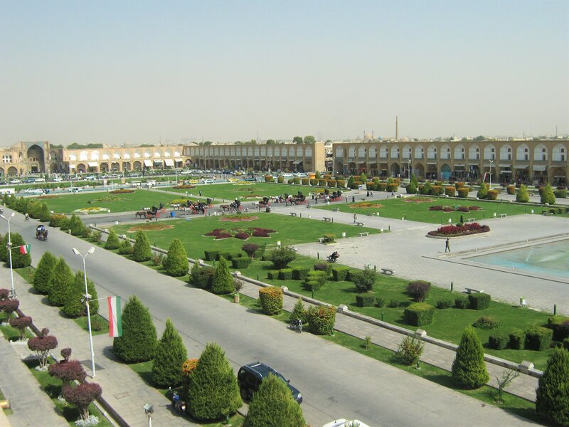 Grand Square with Buildings