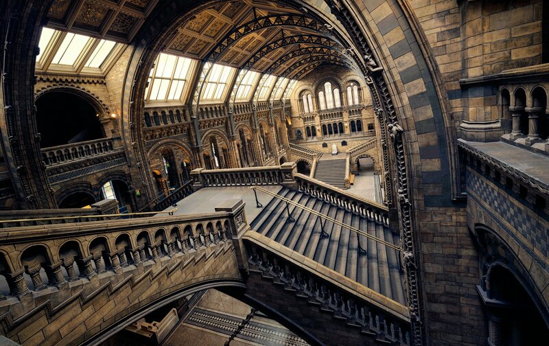 Grand Stone Staircase