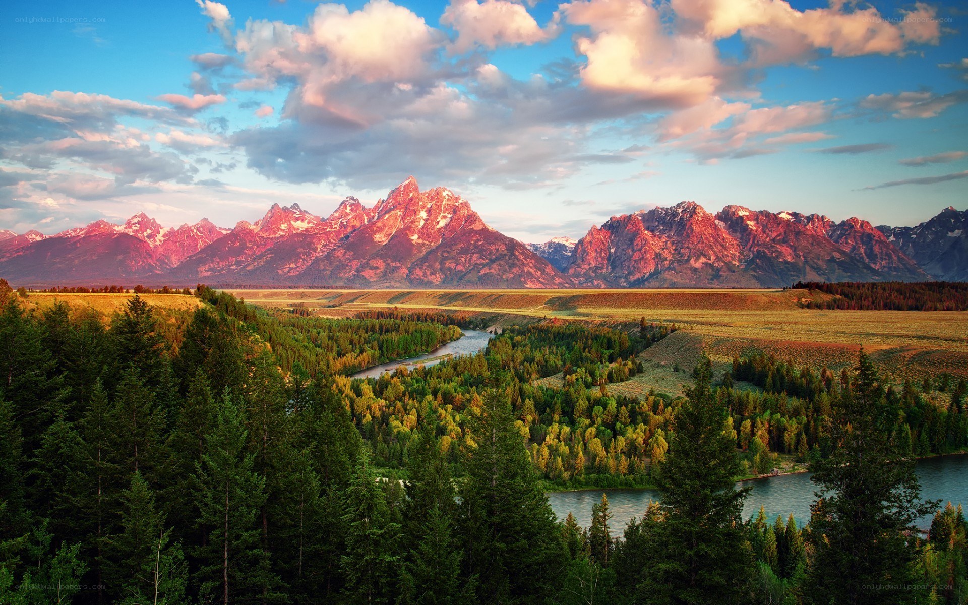 Grand Teton mountain range