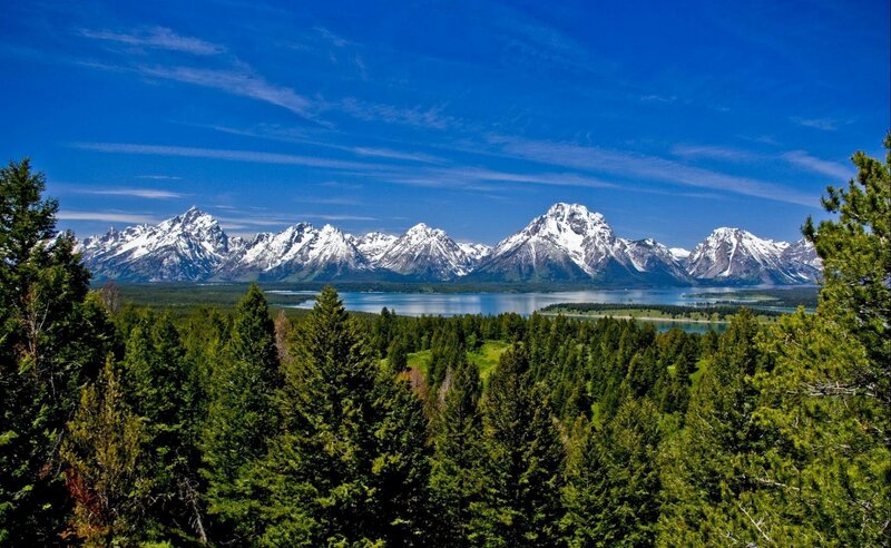 Grand Teton mountain range
