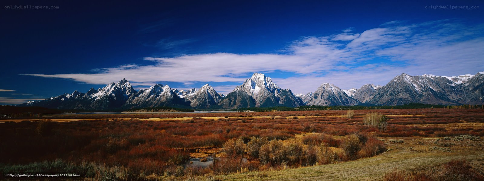 Grand Teton mountain range