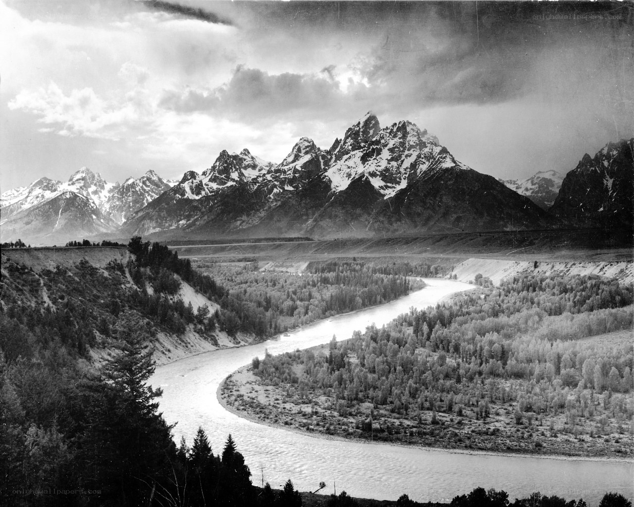 Grand Teton Mountains landscape