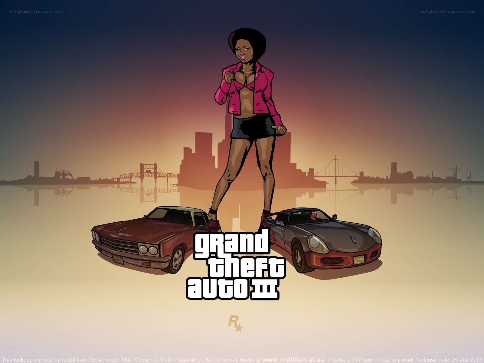Grand Theft Auto III artwork