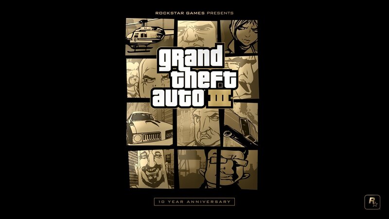 Grand Theft Auto III Cover — Black
