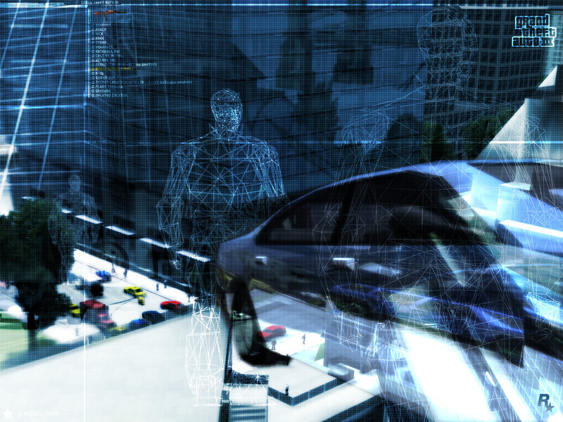 Grand Theft Auto III game interface