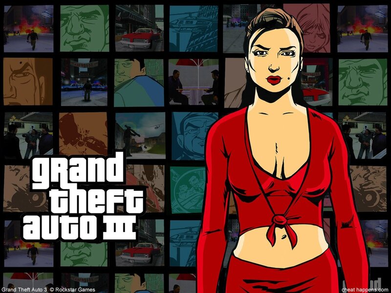 Grand Theft Auto III promotional art