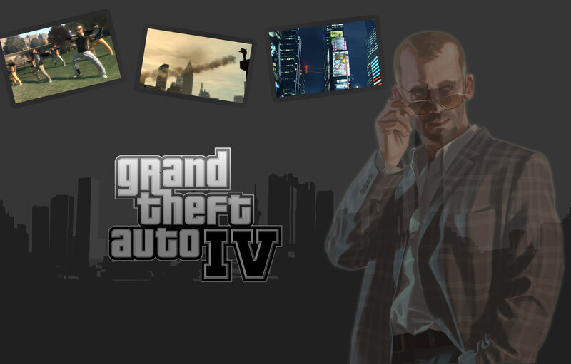 Grand Theft Auto IV promotional art