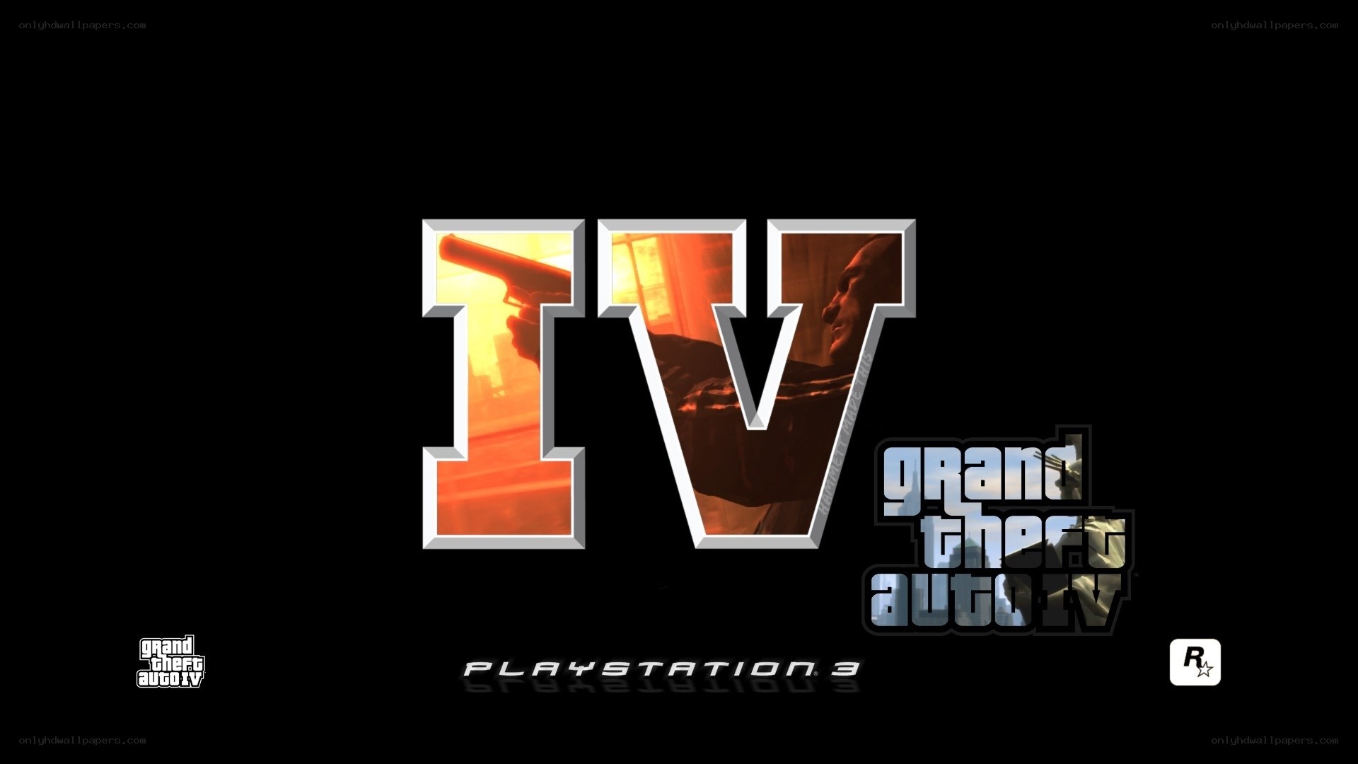 Grand Theft Auto IV title screen