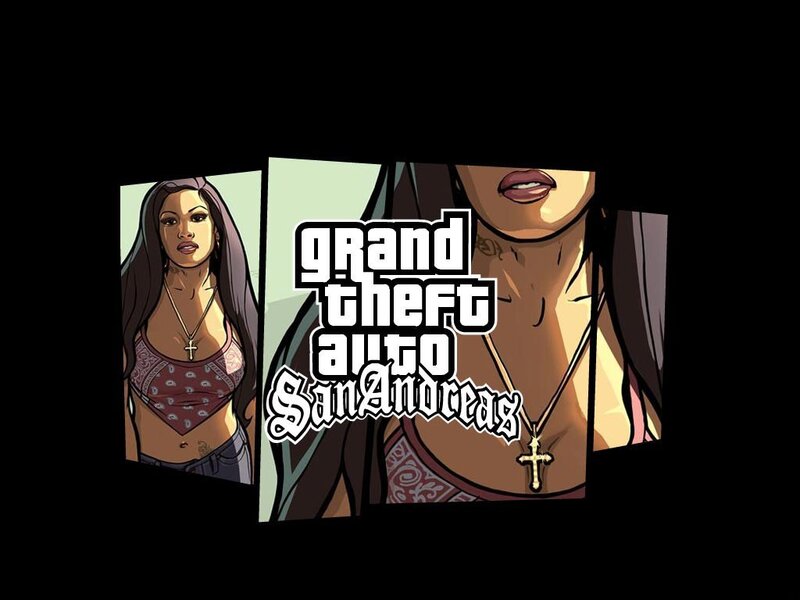 Grand Theft Auto San Andreas artwork
