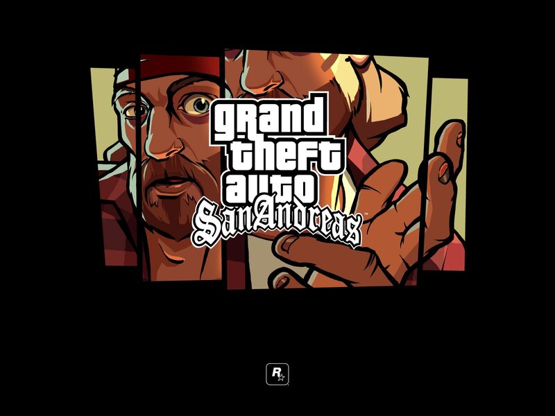 Grand Theft Auto: San Andreas title art