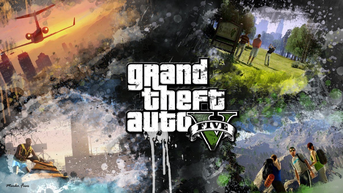Grand Theft Auto V artwork