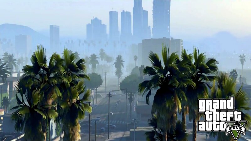 Grand Theft Auto V cityscape