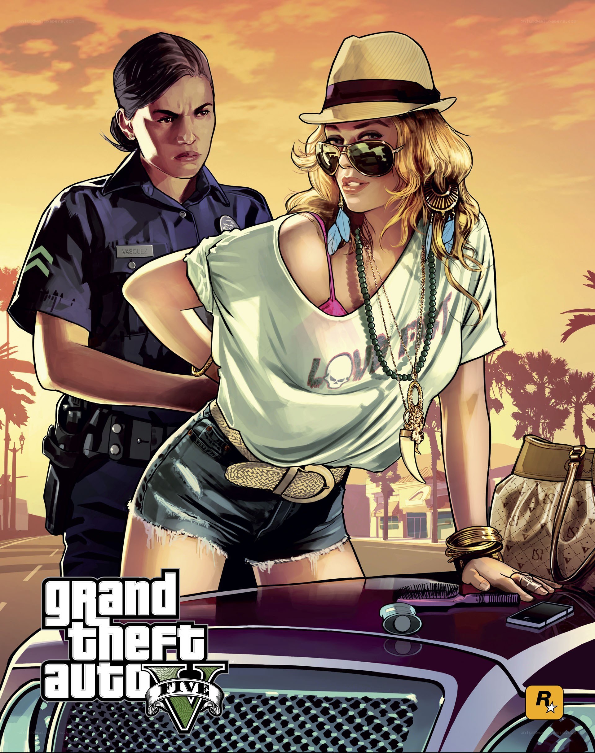 Grand Theft Auto V cover art