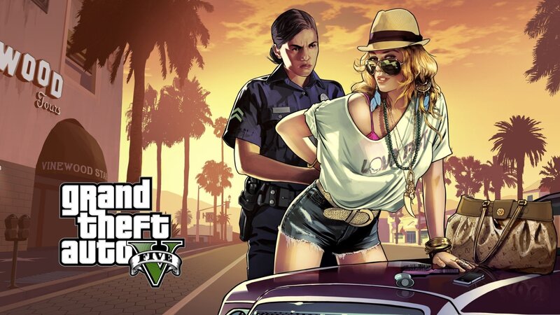Grand Theft Auto V cover art