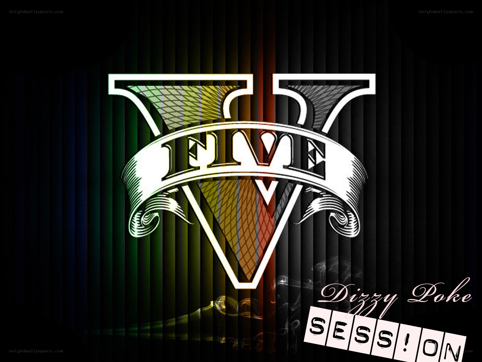 Grand Theft Auto V logo art