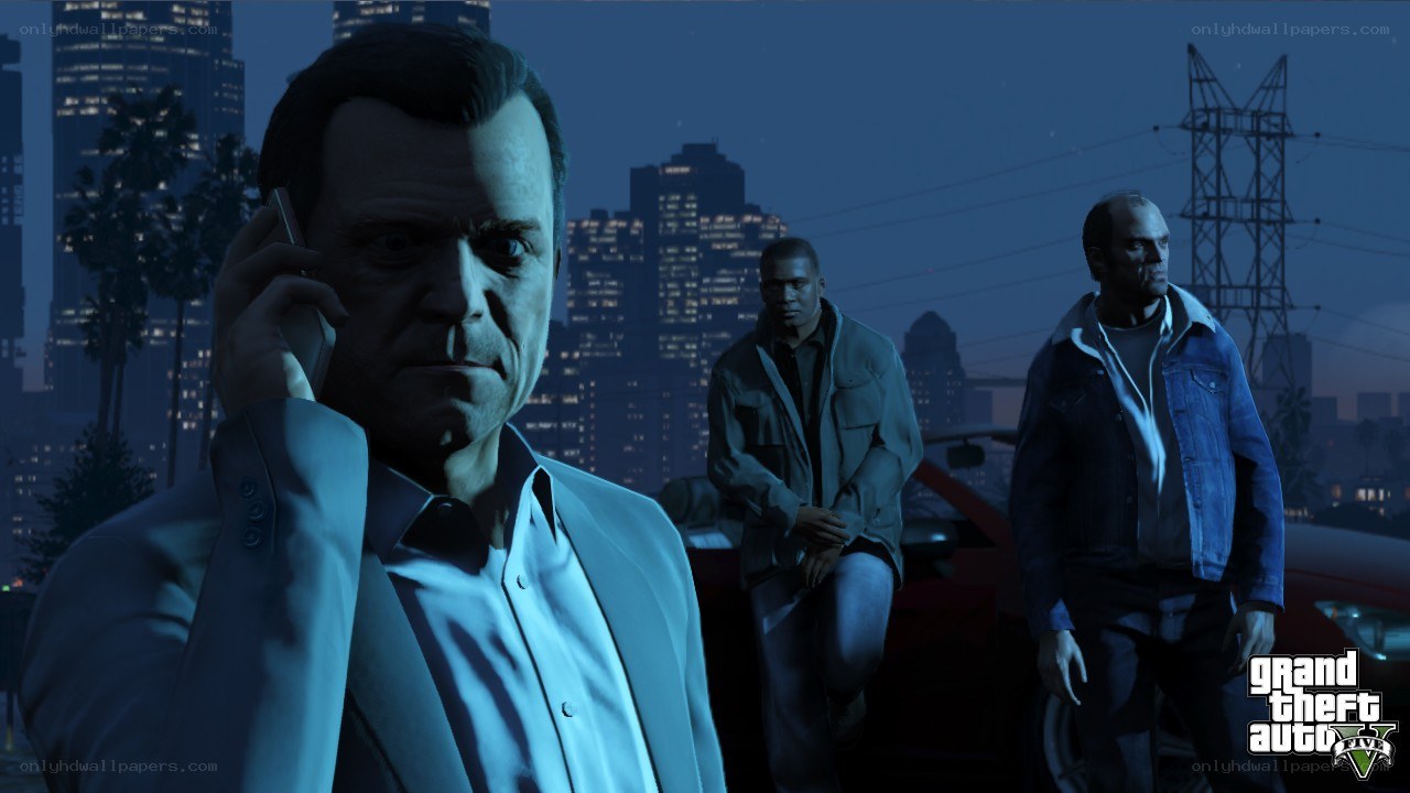 Grand Theft Auto V scene