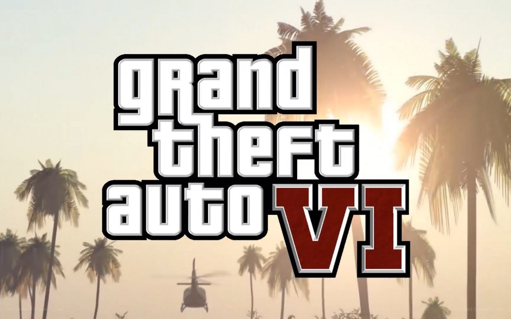 Grand Theft Auto VI title screen
