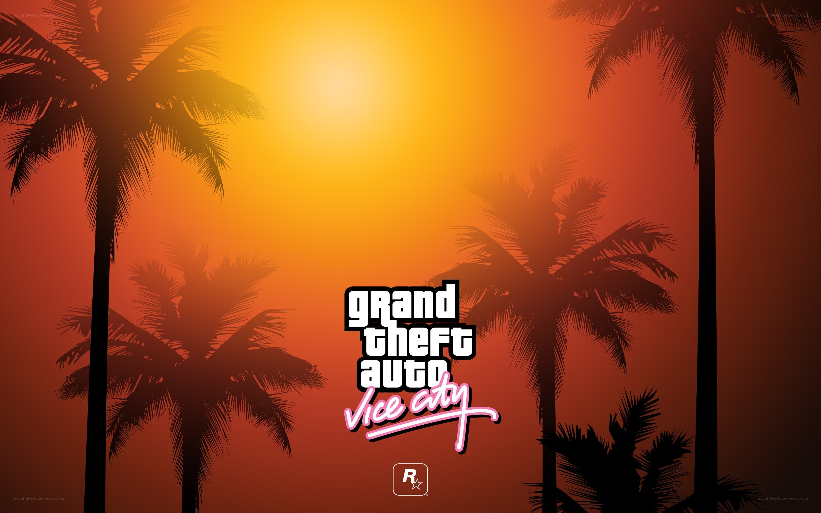 Grand Theft Auto: Vice City title screen