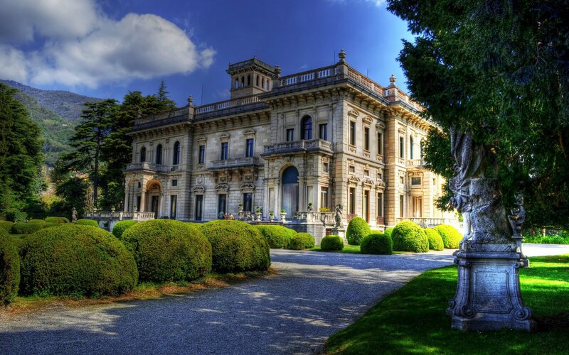 Grand Villa with Manicured Garden
