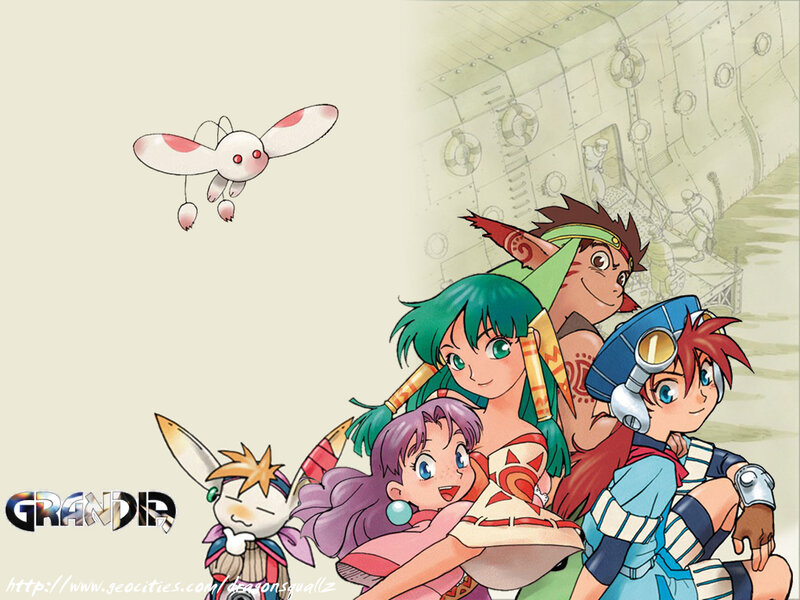 Grandia game characters
