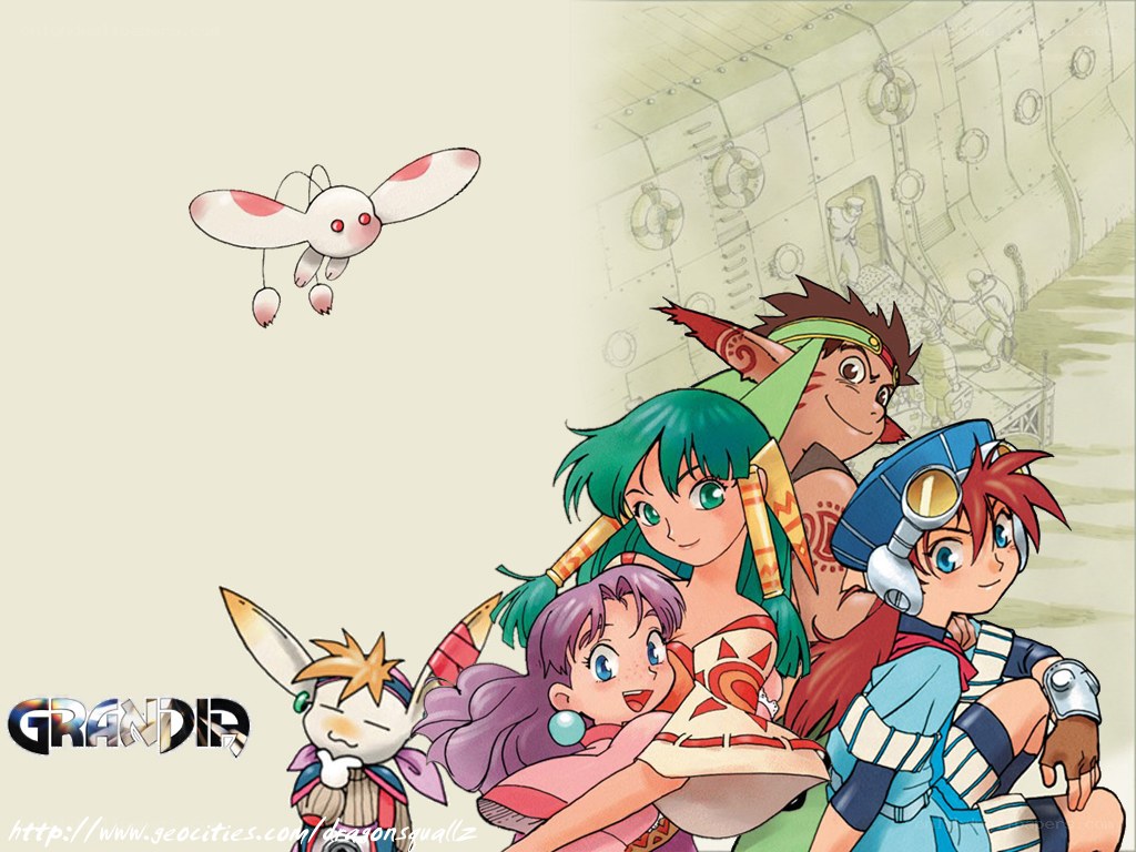 Grandia game characters