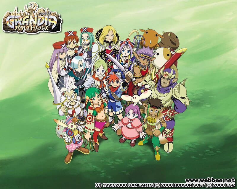 Grandia Parallel Trippers cast