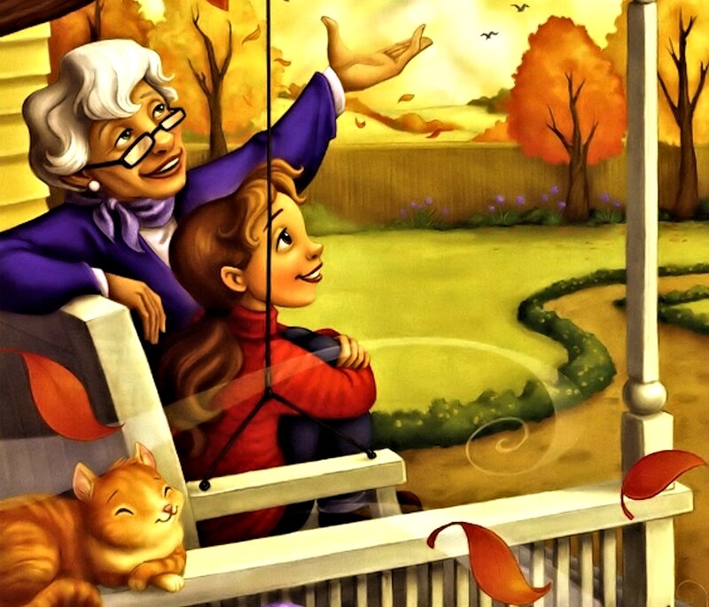 Grandmother and Granddaughter