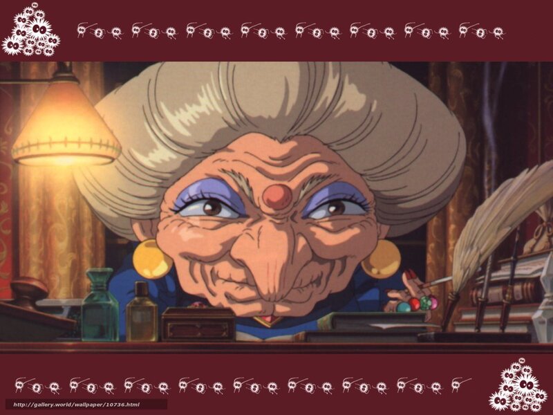 Grandmother character from animated film