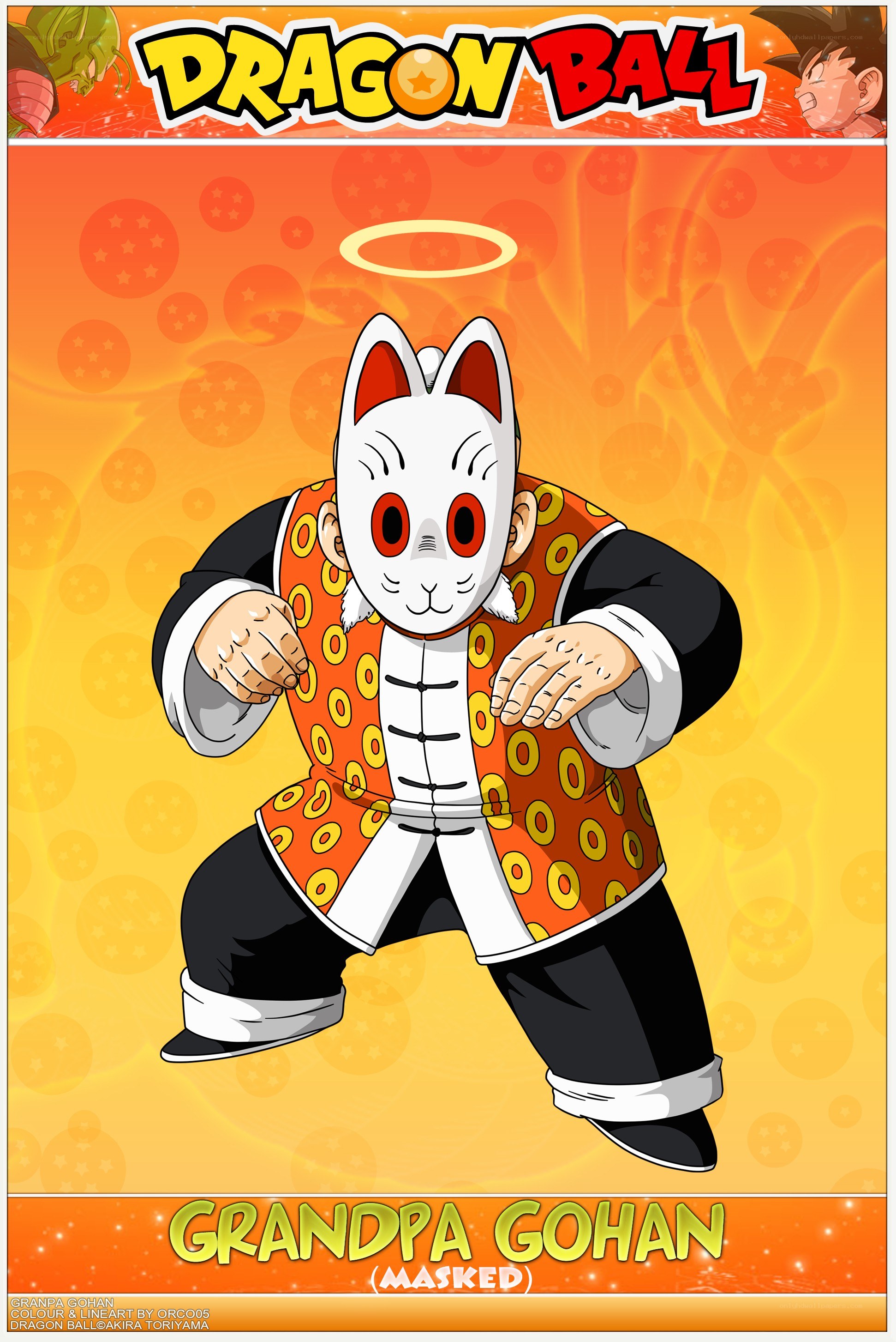 Grandpa Gohan masked