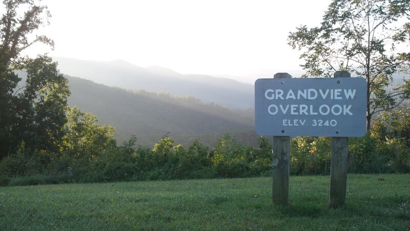 Grandview Overlook Sign