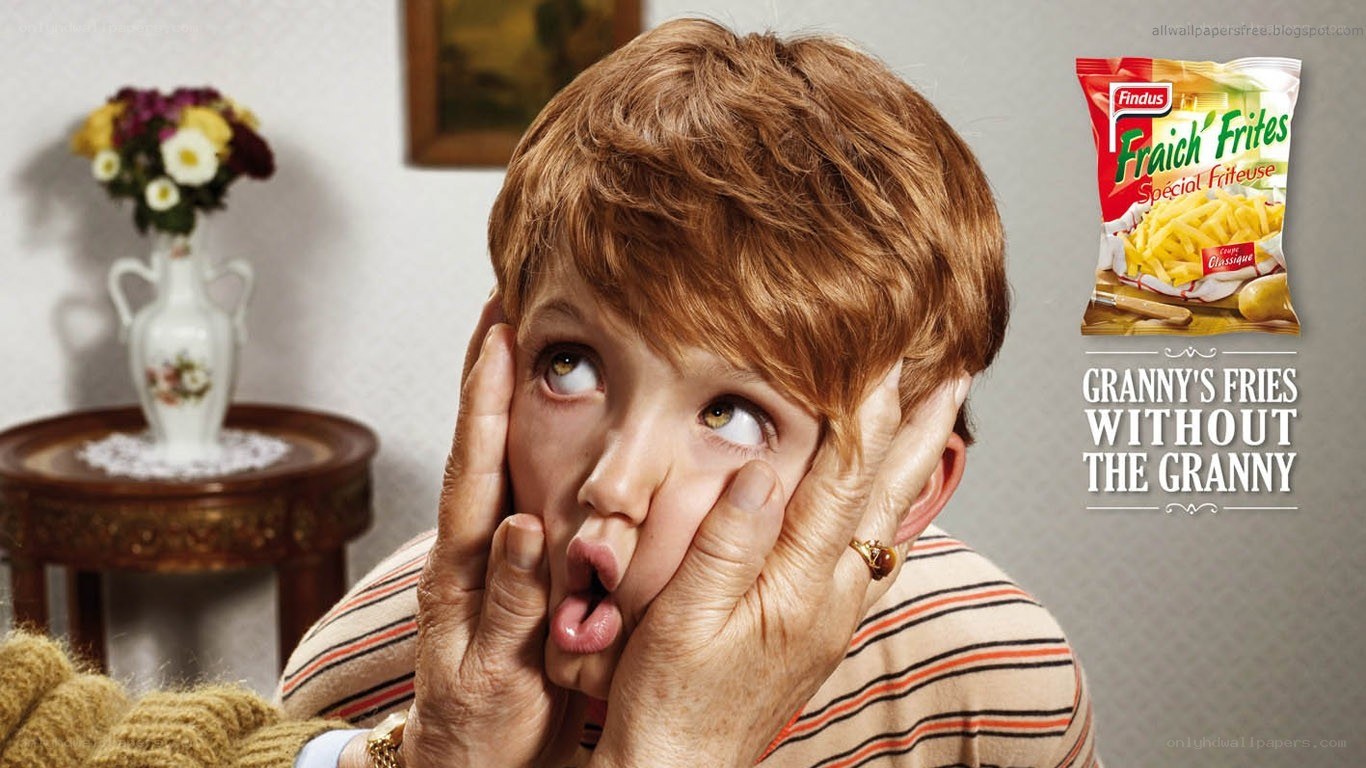 Granny's Fries Ad