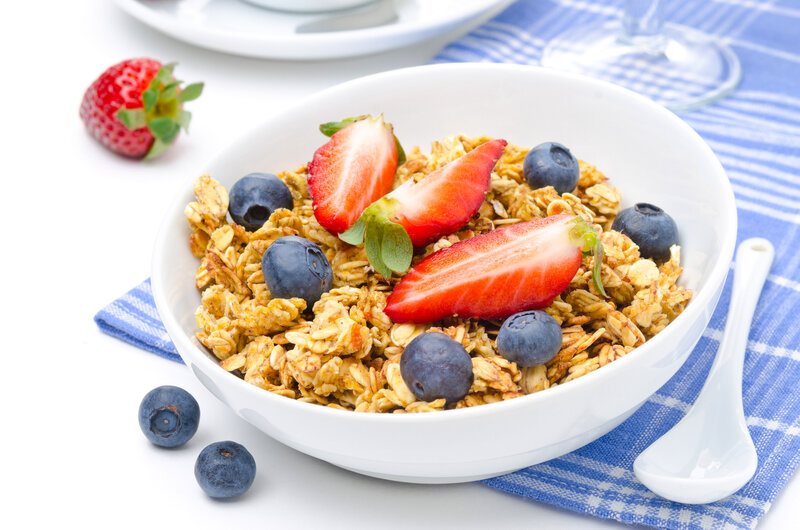 Granola with Berries