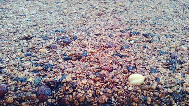 Granola with Nuts and Dried Fruit