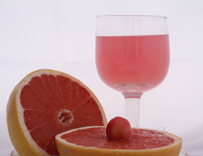Grapefruit Juice in Glass