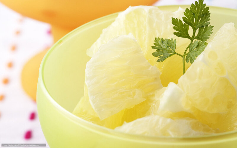 Grapefruit Segments in Bowl