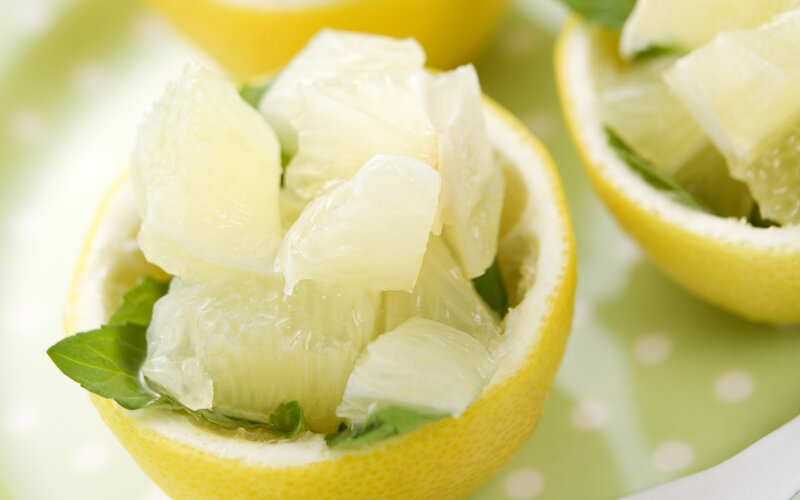 Grapefruit Segments in Lemon