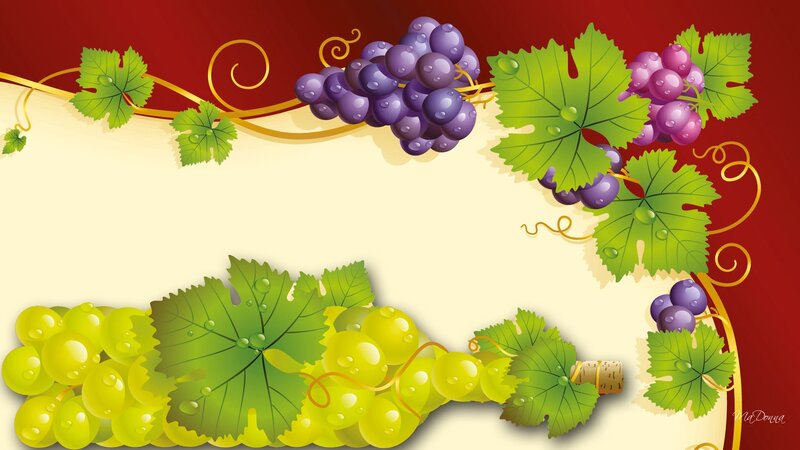 Grapes and Leaves