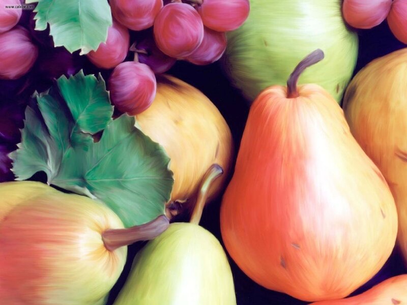 Grapes and Pears