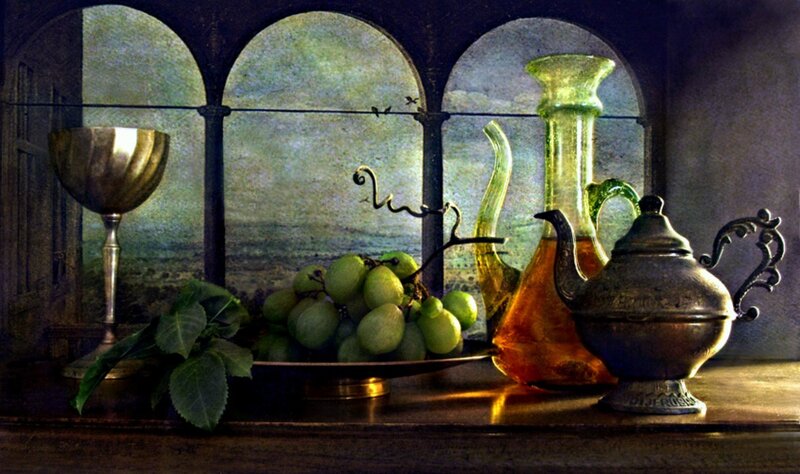 Grapes and Vessels