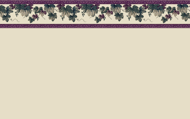 Grapevine Border Pattern