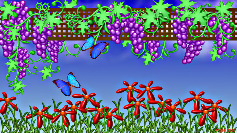 Grapevines and Butterflies