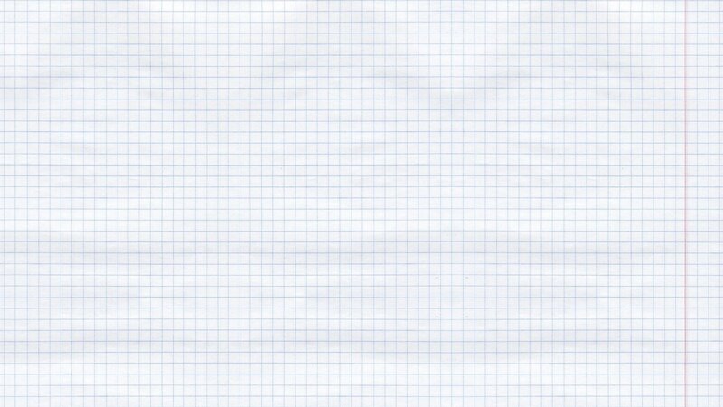 Graph Paper Sheet — White