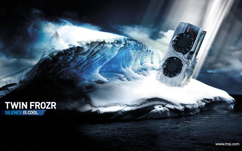 Graphics Card on Iceberg